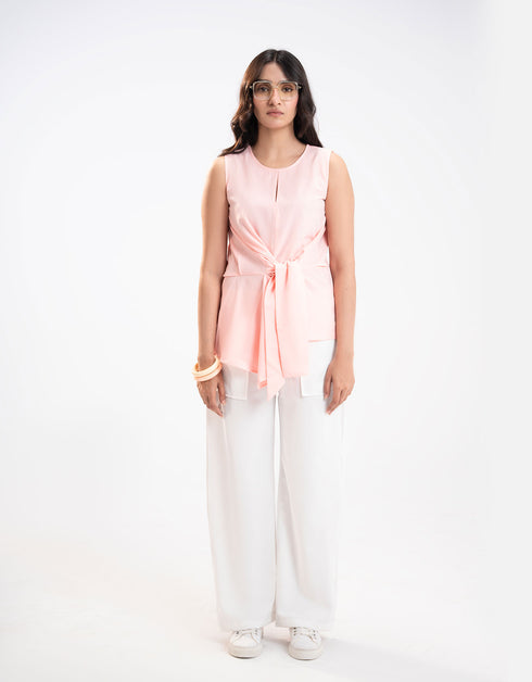 KNOTTED BLOUSE